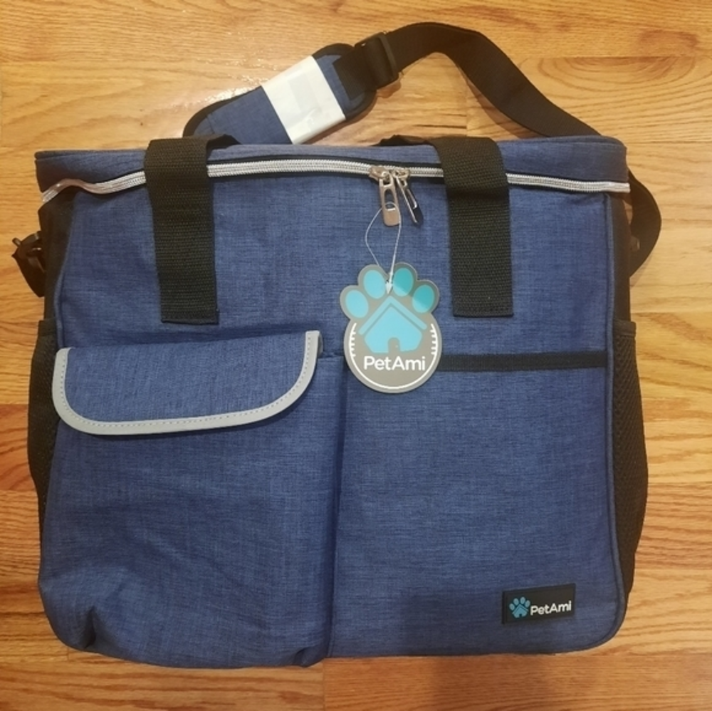 PetAmi Dog Travel Bag Airline Approved - Blue! NWT‎ - REMOVABLE SEPERATION!